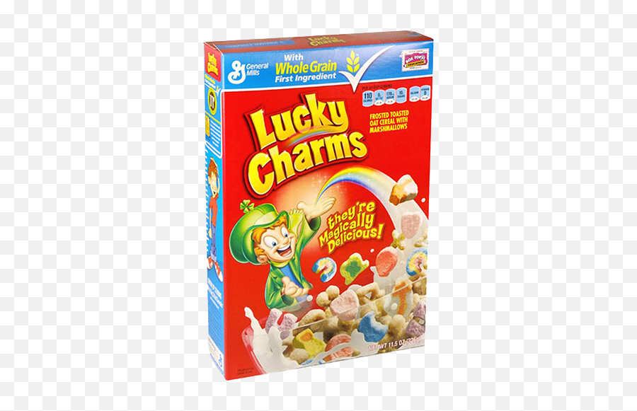 Download Lucky Charms Cereal - Lucky Charms American Cereals Emoji,Cereal Png