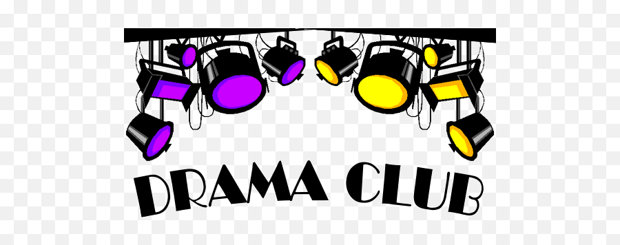 Drama Club - Stage Lights Clipart Emoji,Club Clipart