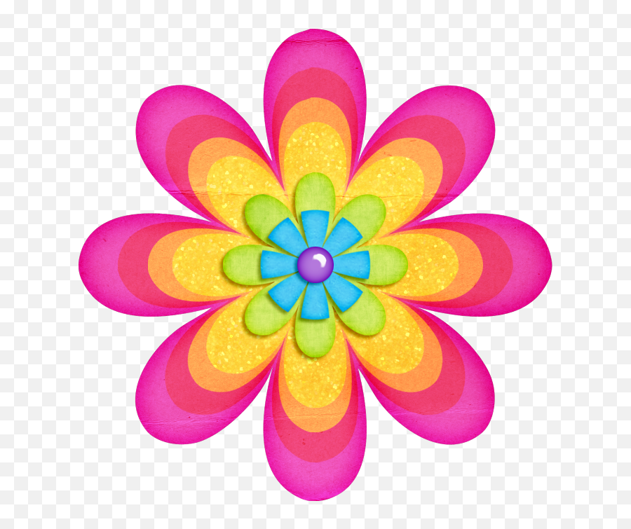 Download Hd Flower Png Flower Png Clipart Transparent - Transparent Trolls Flowers Png Emoji,Flower Clipart Transparent