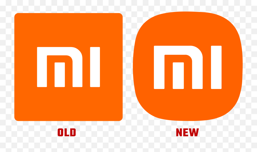 Xiaomi Introduced A New Logo And Added Corporate Colors - Xiaomi Logo Old New Emoji,Sonic Colors Logo