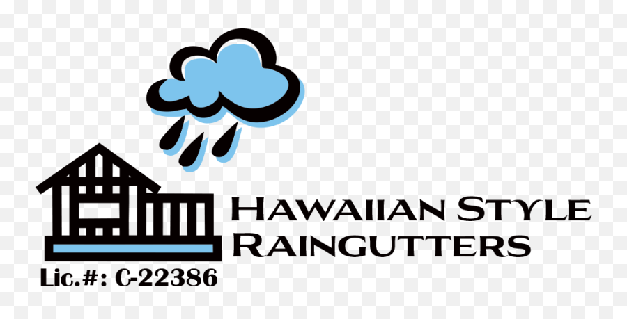 Rain Gutter Installation And Replacement Oahu Hi Emoji,Hawaiian Logo