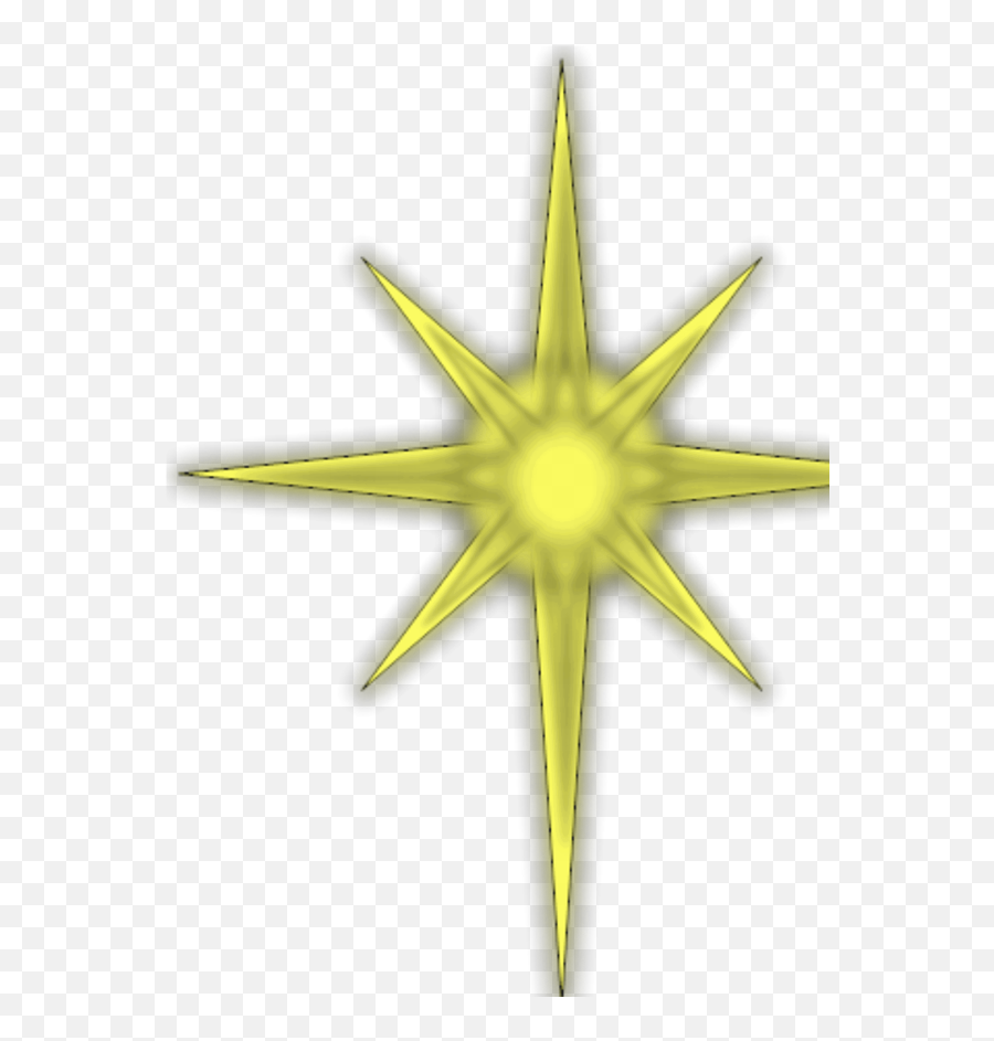 North Star Solid Black Svg Vector - Vertical Emoji,North Star Clipart