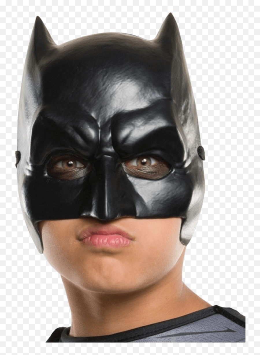 Download Child Dawn Of Justice Batman - Full Head Batman Masks Emoji,Batman Mask Png