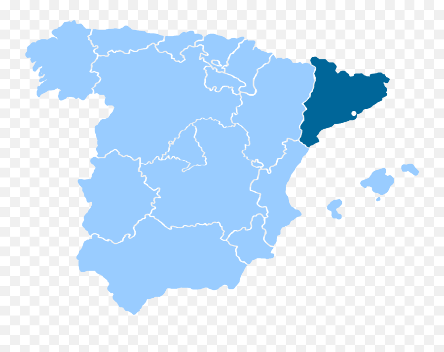 Spain Catalonia - Spain Regions Map Vector Emoji,Spain Png