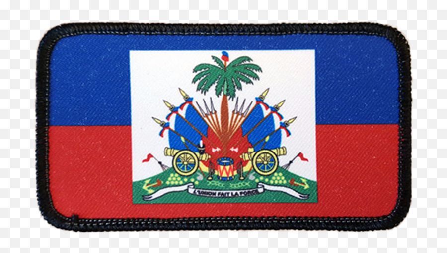 Haiti Flag Patch Emoji,Haitian Flag Png