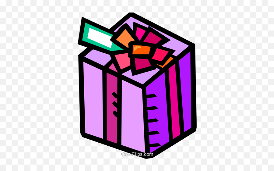 Christmas Or Birthday Present Royalty Free Vector Clip Art Emoji,Birthday Presents Clipart
