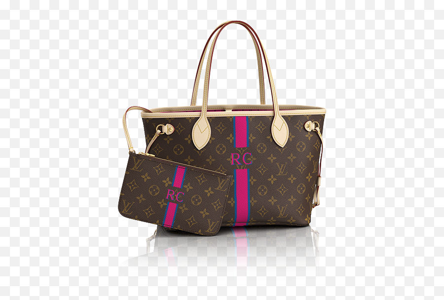 Download Hd Louis Vuitton Bag With Red Stripe Transparent Emoji,Red Stripe Png