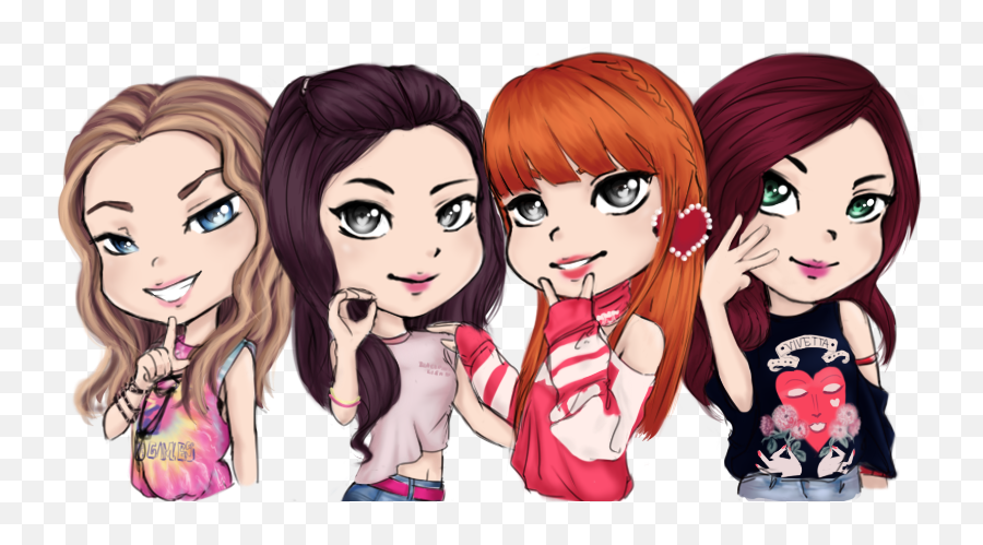 Blackpink Anime Png Shared By On We Heart It - Blackpink Chibi Anime Emoji,Anime Png