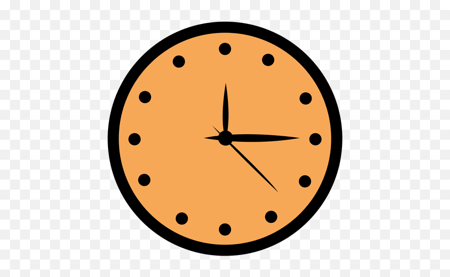 Flat Clock Circle Icon Logo - Transparent Png U0026 Svg Vector File Reloj Dibujo En Png Emoji,Transparent Image