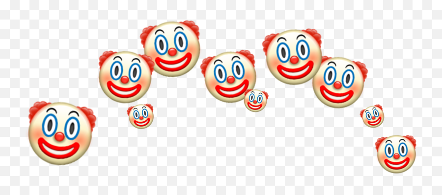 Clown Aesthetic Filter Sticker By Tereza Svobodová - Clown Aesthetic Emoji,Clown Emoji Png
