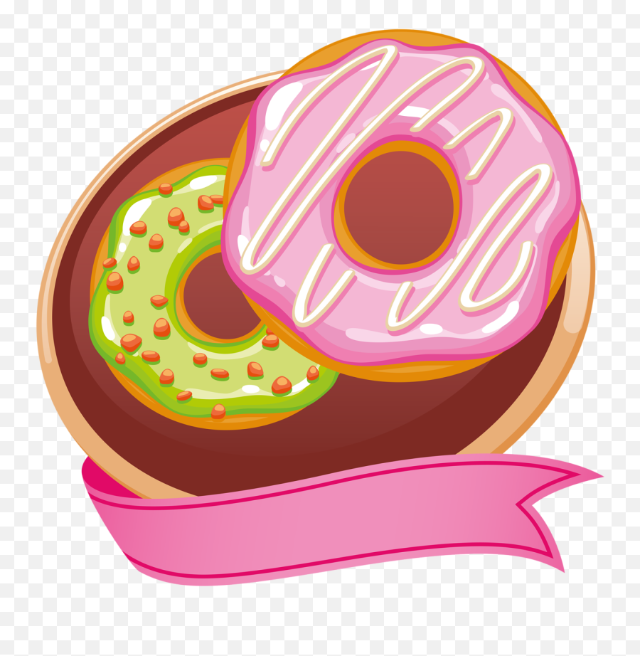 Doughnut Clipart Png Emoji,Dunkin Donuts Clipart