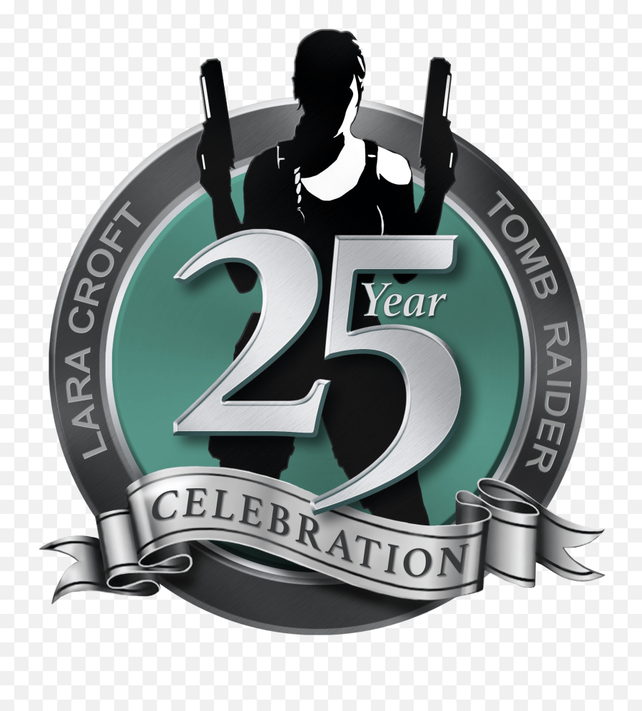Tomb Raider Kicks Off 25th Anniversary - Tomb Raider 25 Years Celebration Emoji,Raider Logo