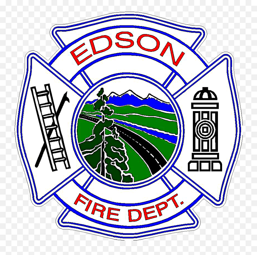 Edson Alberta June 19th 2015 The Town Of Edsonu0027s - Fire Emoji,Firefighter Badge Clipart