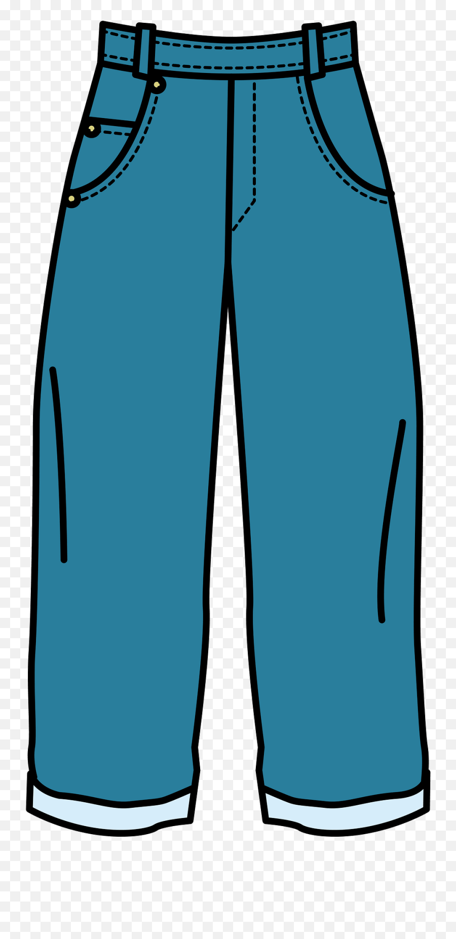 Jeans Clothing Clipart - Png Download Full Size Clipart Bermuda Shorts Emoji,Clothing Clipart