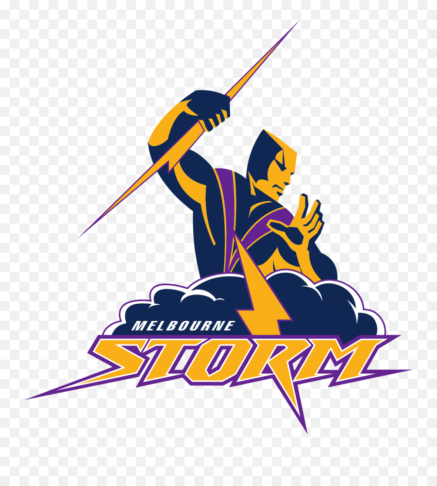 Melbourne Storm Primary Logo - Melbourne Storm Emoji,Storm Logo