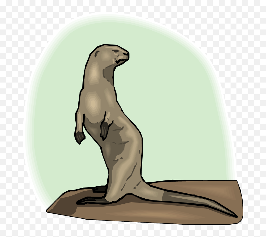 Free Otter Clipart - Animal Figure Emoji,Otter Clipart