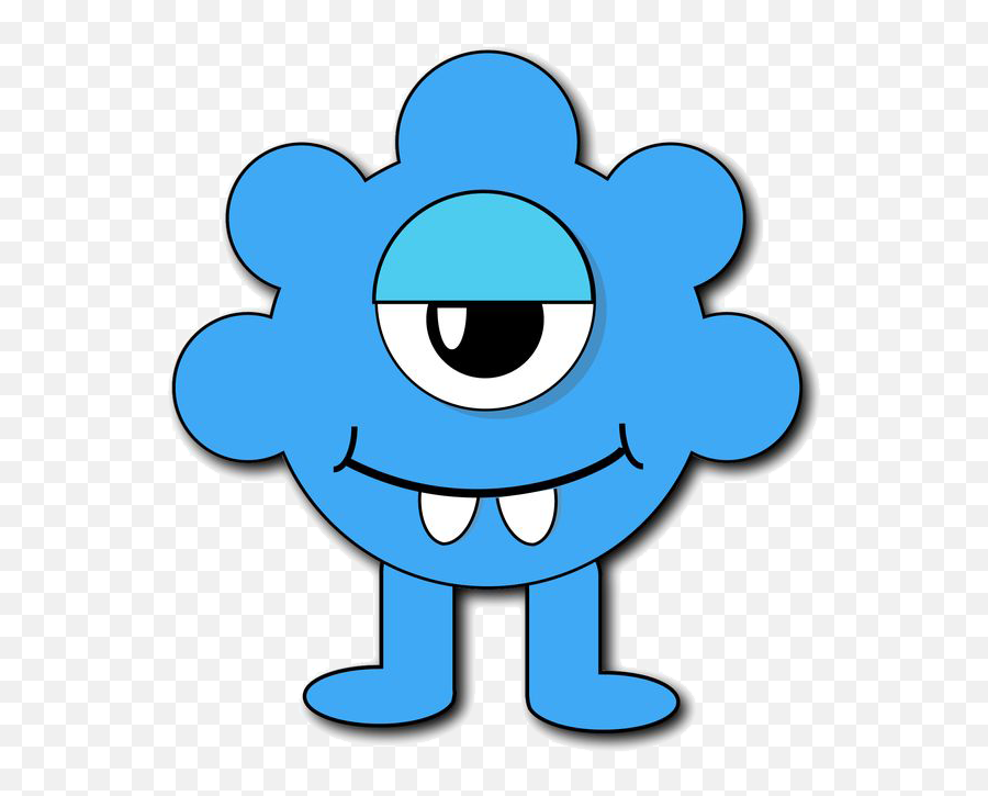 Blue Monster Png File - Blue Monster Clipart Emoji,Monster Png