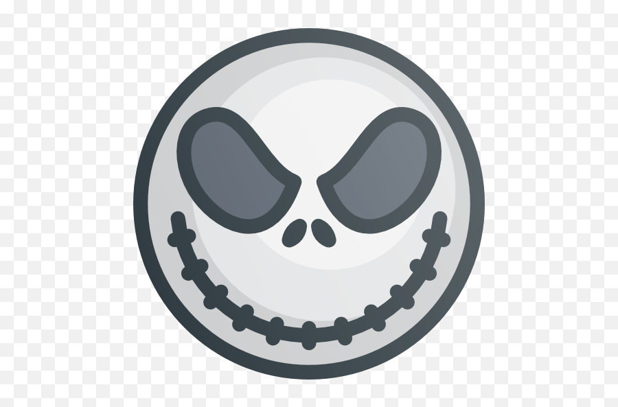 Jack Skellington Halloween Avatar Smile Eyewear For - Jack Skellington Icon Theme Emoji,Jack Skellington Png