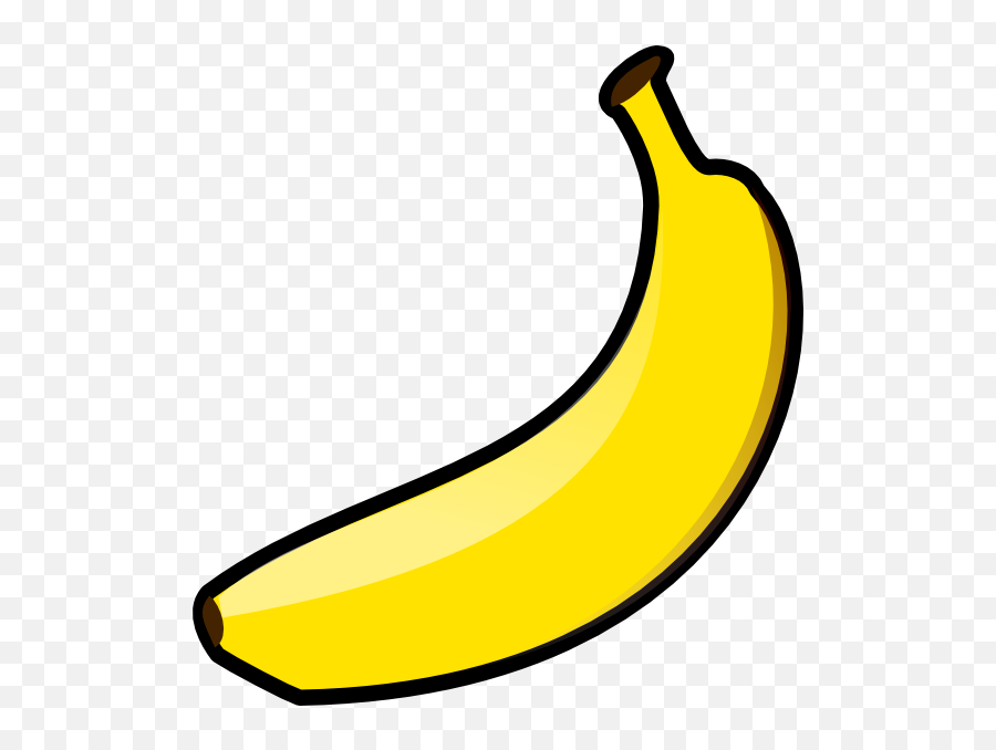 Banana Clipart 1 Banana Banana 1 - Banana Clipart Emoji,Banana Clipart