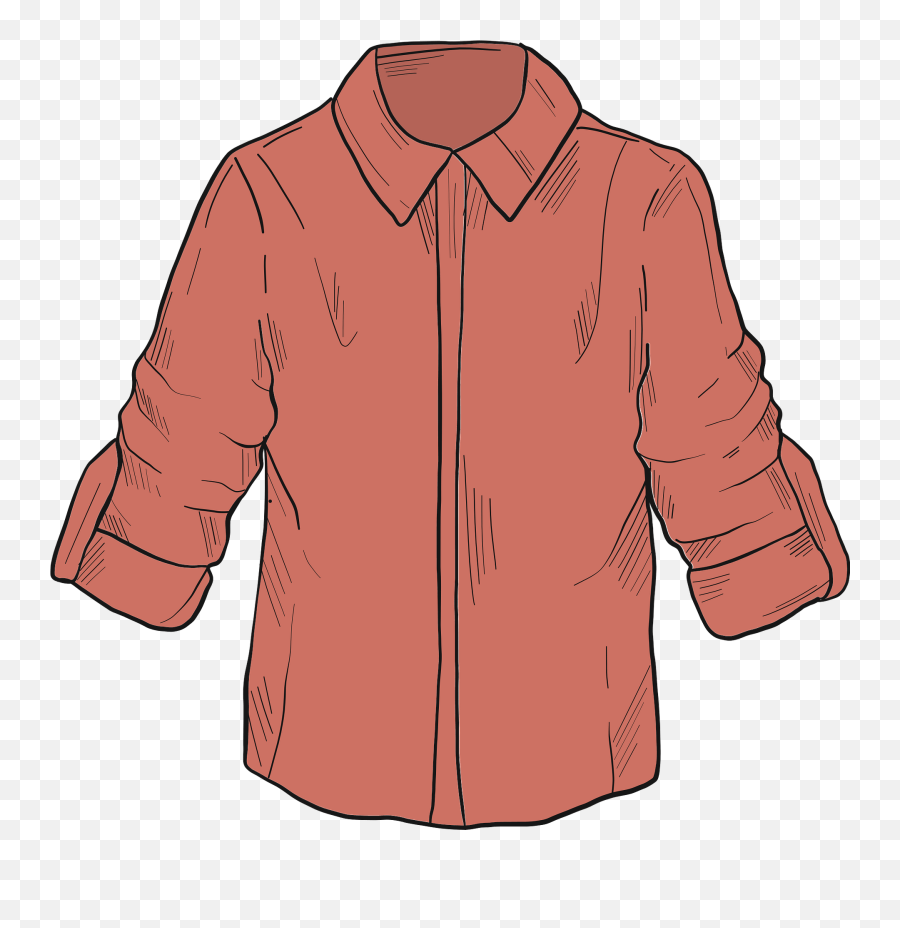 Red Shirt Clipart - Transparent Dress Shirt Clipart Emoji,Shirt Clipart
