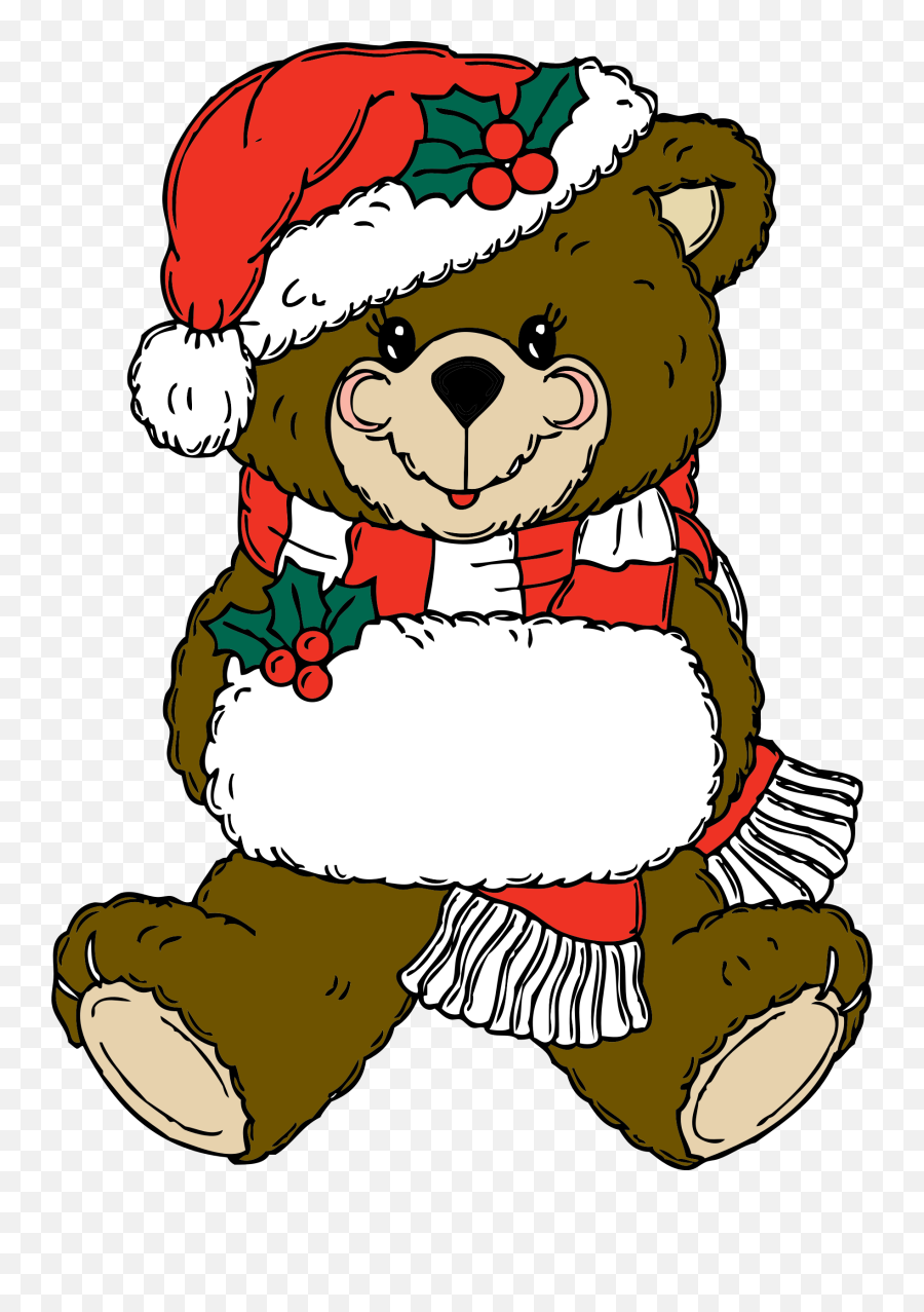 Cute Bear Clipart Download Free Clip Art On Clipart Bay - Christmas Bear Clipart Emoji,Teddy Bear Clipart