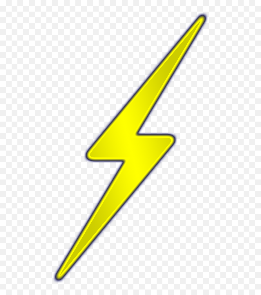Lightning Bolt Clip Art At Vector Clip - Transparent Transparent Background Lightning Bolt Emoji,Lightning Bolt Clipart