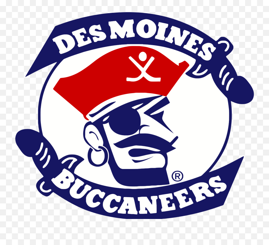 Des Moines Buccaneers Logo Transparent - Des Moines Buccaneers Logo Png Emoji,Buccaneers Logo