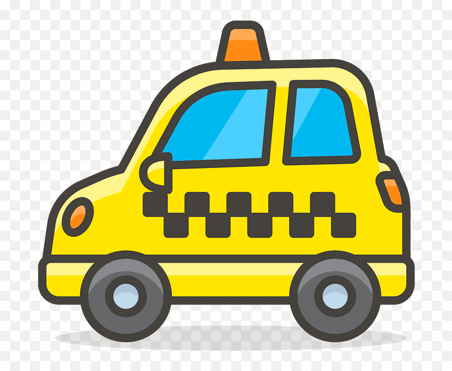 Taxi Emoji Clipart - Mong Kok Station,Taxi Clipart