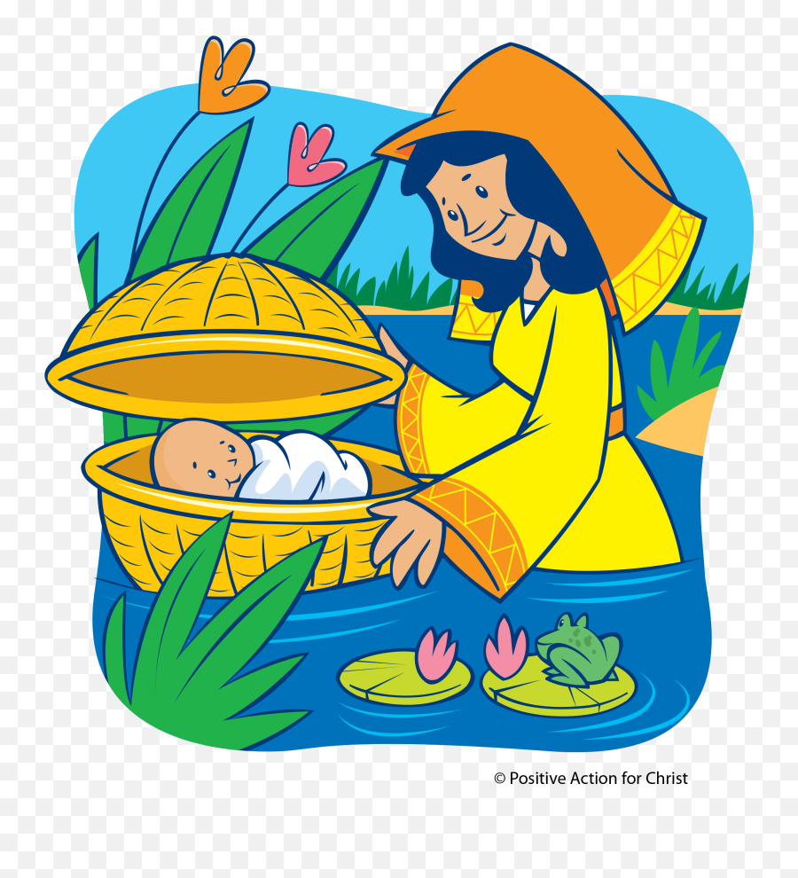 Baby Moses Clipart Download - Baby Moses Clip Art Emoji,Clipart - Baby