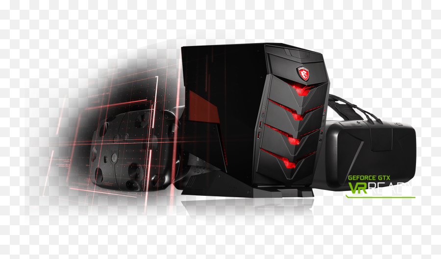 Download Tech Clipart Gaming Computer - Msi Aegis 001eu Png Msi Aegis Vr Emoji,Tech Clipart