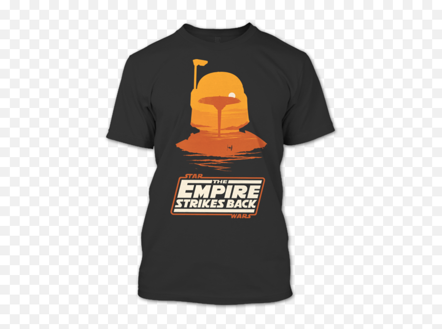 Empire Strikes Back Boba Fett Star Wars - Empire Strikes Back Shirt Emoji,Empire Strikes Back Logo