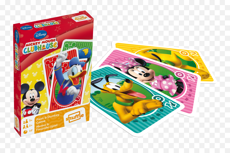 Disney Playing Cards - Goliath Games Goliath Games Emoji,Mickey Mouse Clubhouse Characters Png