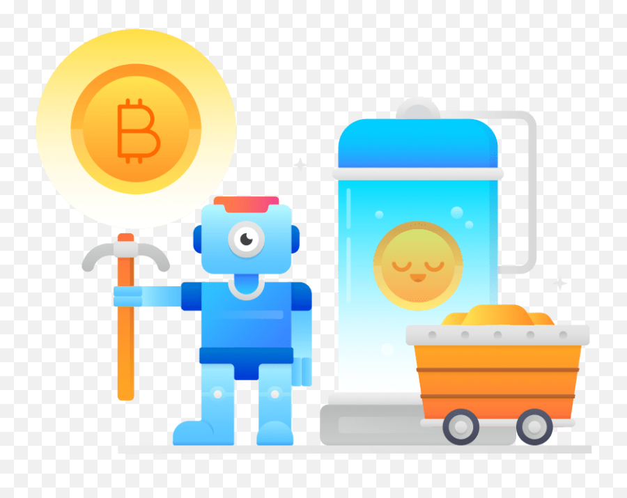 Bitcoin Mining U2013 Free Web Illustrations Emoji,Ouch Png