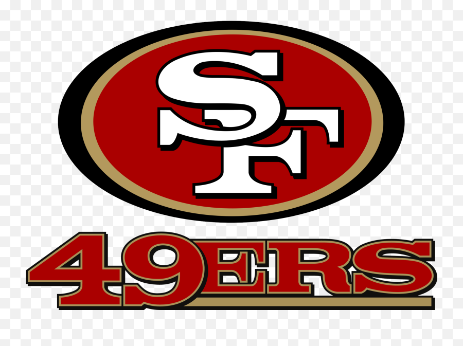 San Francisco 49ers Logos History - 49ers Logo Png Emoji,49ers Logo