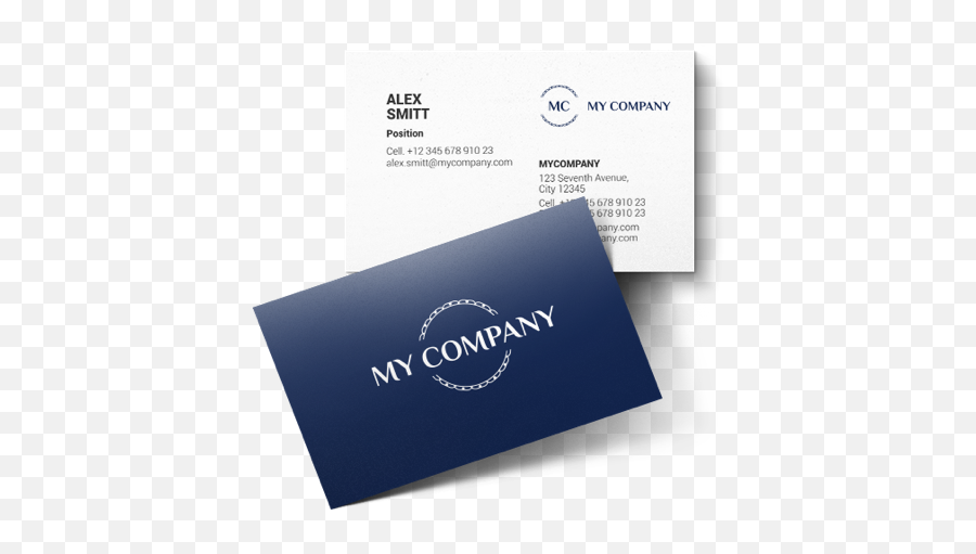 Professional Online Business Card Maker - Design Cartao De Visita Emoji,Instagram Logo For Business Cards