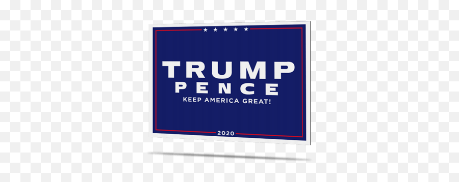 Cheap Political Signs U0026 Custom Yard Signs 60 Offtrump - Vertical Emoji,Trump Pence Logo