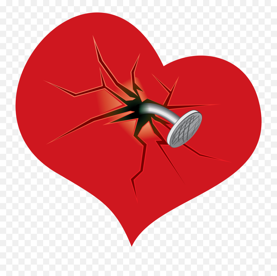 Broken Heart Clipart Transparent - Broken Heart Png Emoji,Heart Clipart Transparent