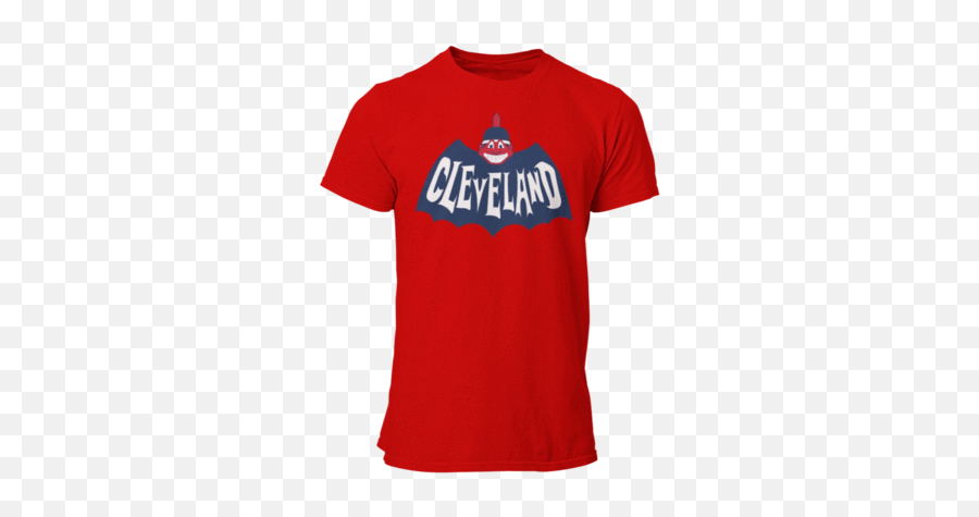 Cleveland Graphic T - Short Sleeve Emoji,Chief Wahoo Logo