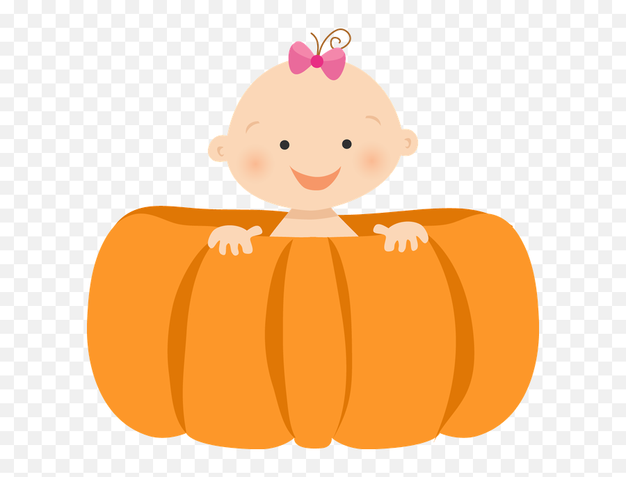 Library Of Baby Shower Pumpkin Vector - Baby Pumpkin Clipart Black And White Emoji,Pumpkin Clipart