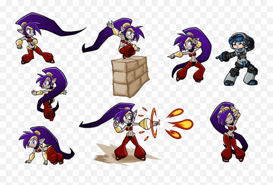 Initial Pledge - Shantae Kickstarter Emoji,Shantae Png