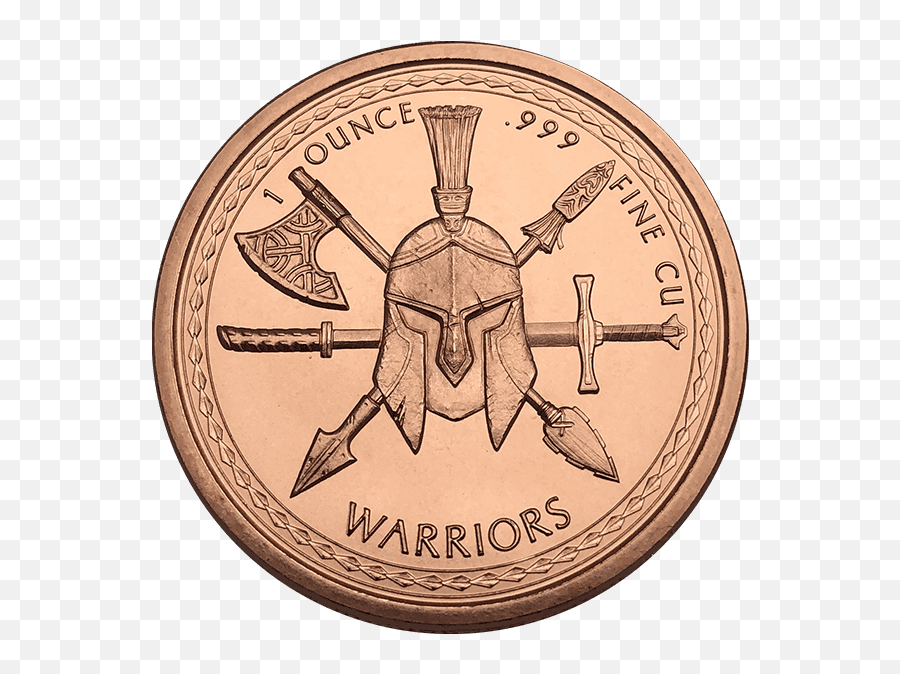Aztec Warrior Copper - Dillon Gage Antique Emoji,Aztecs Logos