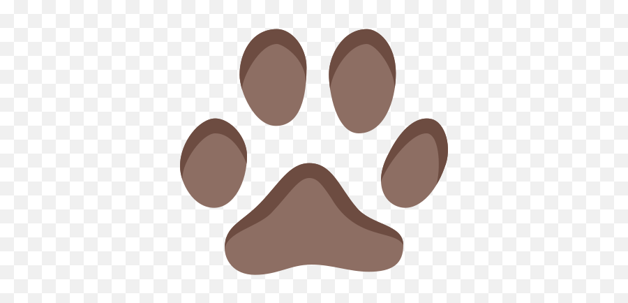 Cat Footprint Vector Icons Free Download In Svg Png Format - Bunny Paw Print Emoji,Footprint Png