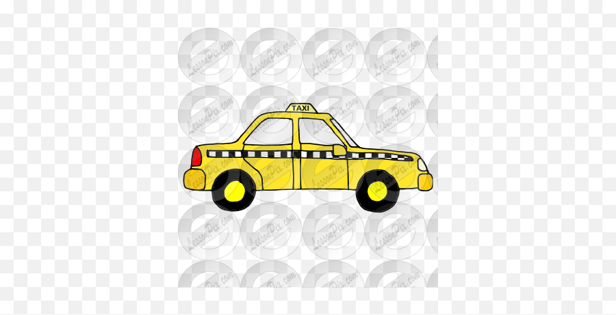 Taxi Picture For Classroom Therapy - Language Emoji,Taxi Clipart