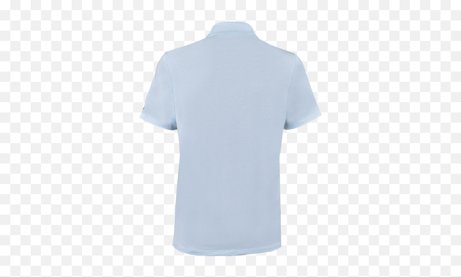 Citi Open Logo Polo - Light Blue Short Sleeve Emoji,Logo Polo Shirt