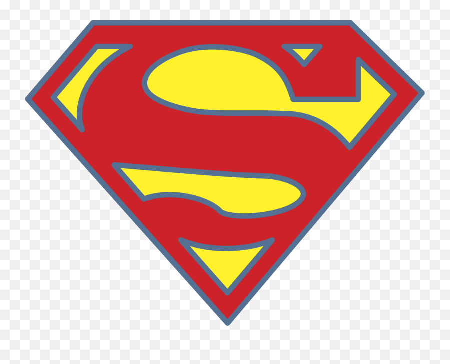 Superman Logo Png Transparent Svg - Superman Logo Emoji,Superhero Logos