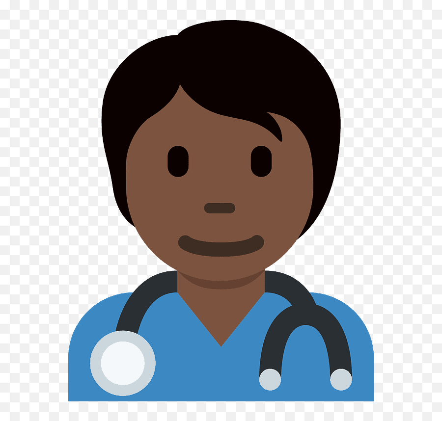 Health Worker Emoji Clipart - Happy,Health Clipart