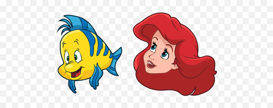 Flounder Little Mermaid Emoji,Mermaid Clipart Png