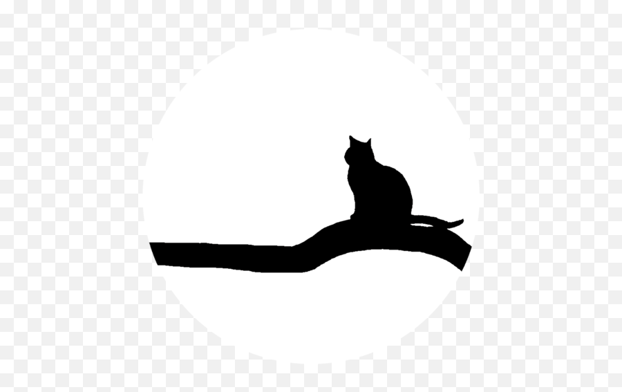 Silhouettefelidaecat Png Clipart - Royalty Free Svg Png Emoji,Cat And Dog Clipart Black And White