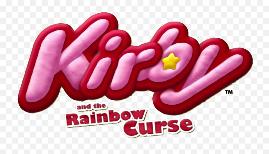 Kirby And The Rainbow Curse - Kirby And The Rainbow Curse Logo Emoji,Rainbow Logo