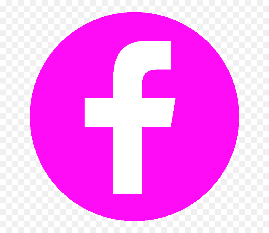 Facebook Logo Pink And Black Emoji,Black Facebook Icon Png